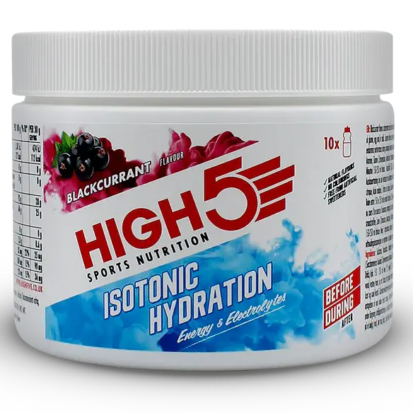 HIGH5 Isotonic Hydration Drink 300g - Flavors: Blackcurrant