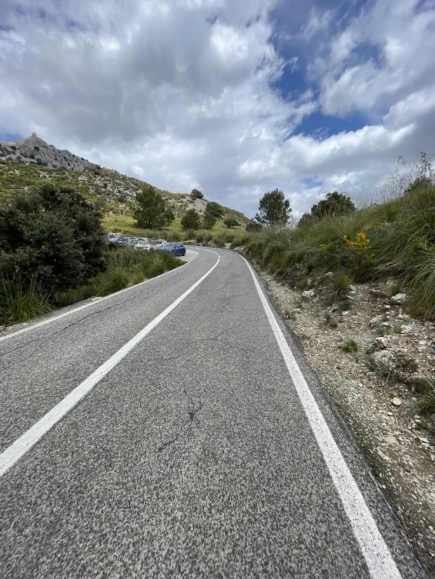 Lluc Direction to Monnáber Tunnel (Puig Major) Climb