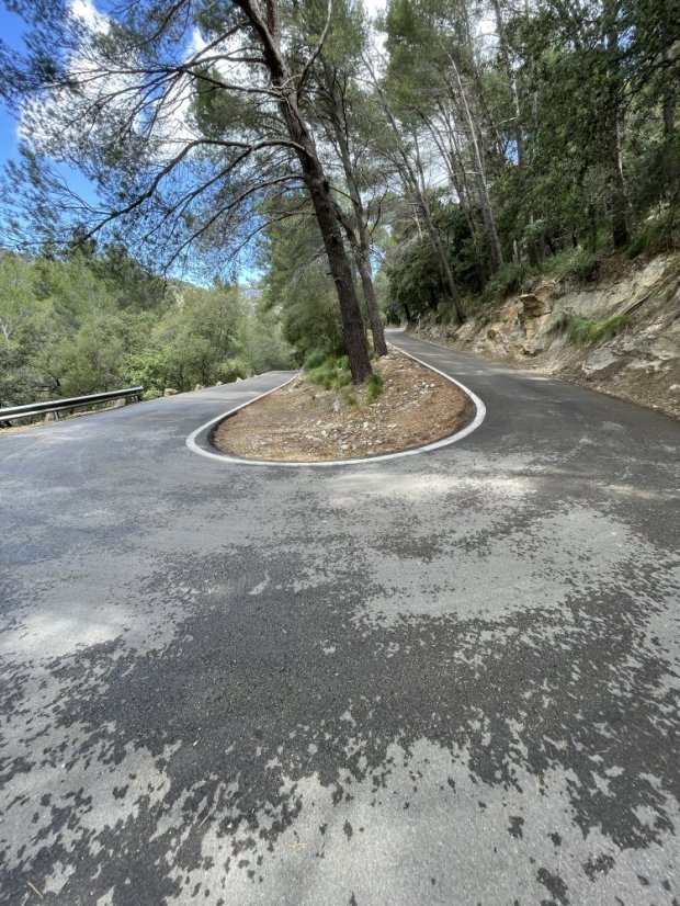 Coll es Grau Forested Climb (Puigpunyent to Esporles direction)