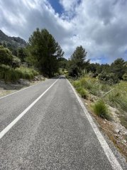 Lluc Direction to Monnáber Tunnel (Puig Major) Climb