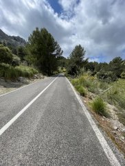 Lluc Direction to Monnáber Tunnel (Puig Major) Climb